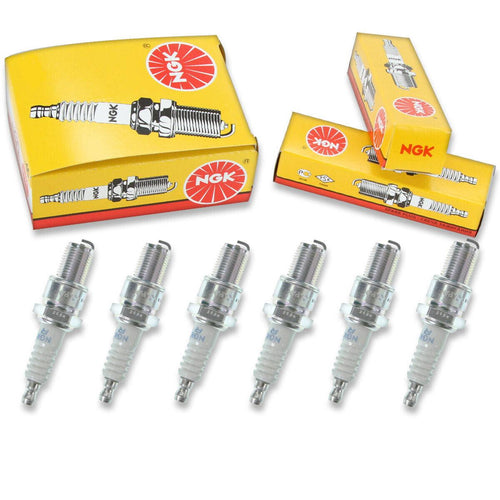 6 Pc 6 X NGK Standard Plug Spark Plugs 4922 BR6ES 4922 BR6ES Tune up Kit Set Oq