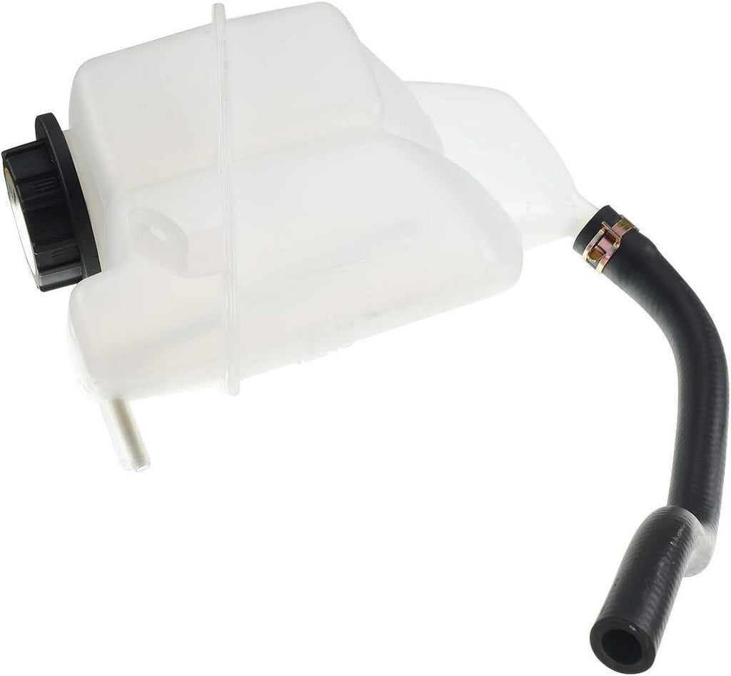A-Premium Engine Coolant Overflow Recovery Reservoir Tank [W/Cap & Tubing] Compatible with Lincoln LS 2000-2006, Ford Thunderbird 2002-2005, 3.0L 3.9L, Replace # 5W4Z8A080AA