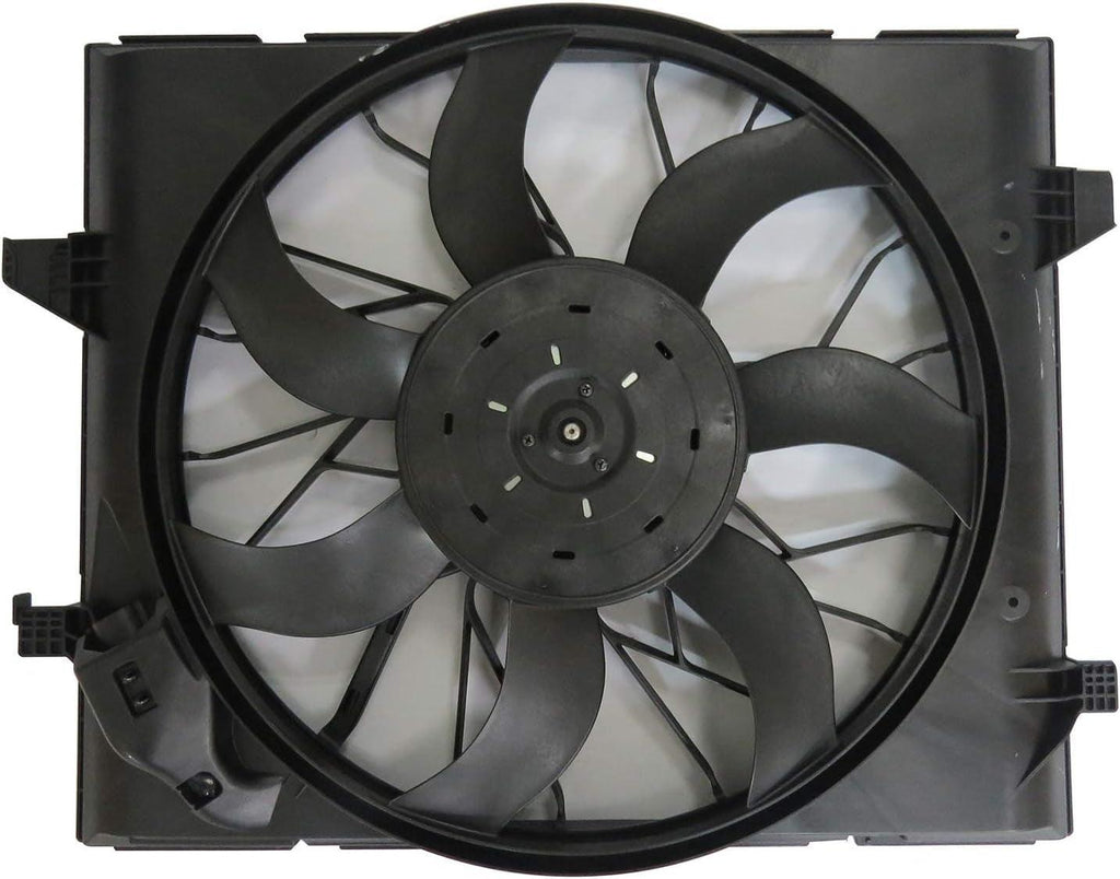 624340 Cooling Fan Assembly Compatible with 2011-2013 Jeep Grand Cherokee