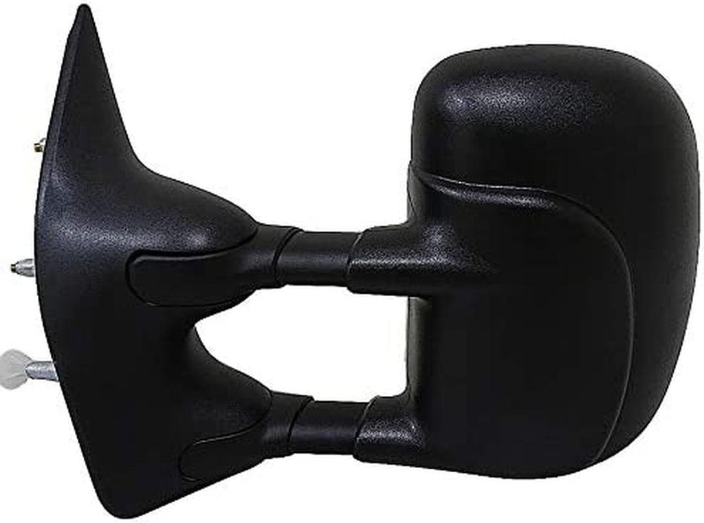 Dorman 955-1297 Driver Side Manual Door Mirror - Folding Compatible with Select Ford Models, Black