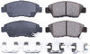 17-621, Z17 Front Ceramic Brake Pads with Hardware