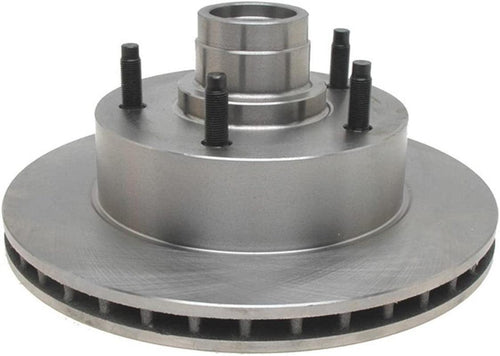 66455R Professional Grade Disc Brake Rotor and Hub Assembly