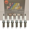 NGK Laser Platinum Spark Plug 6PCS for 10-13 BMW 128I 323I 328I 528I X3 X5 Z4 L6