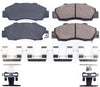 17-503, Z17 Front Ceramic Brake Pads with Hardware