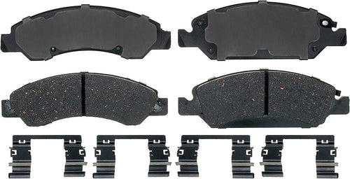 Gold 17D1367MHPVF1 Enhanced Performance Semi-Metallic Front Disc Brake Pad Set (Police)