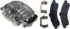 Gold 18R1517 Front Driver Side Disc Brake Caliper Assembly with Ceramic Pads (Loaded Non-Coated), Remanufactured