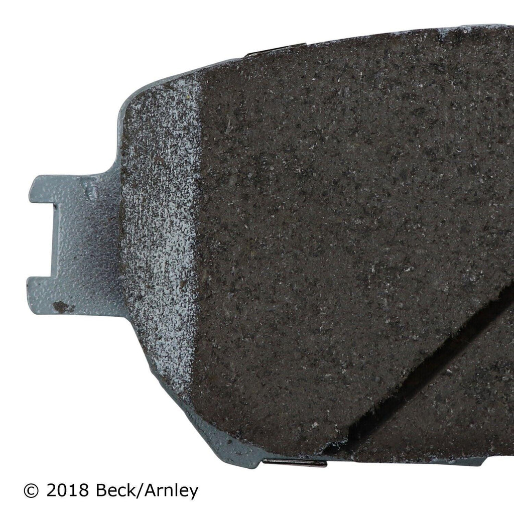 Beck Arnley Front Disc Brake Pad Set for IS250, GS300, Camry (085-1657)