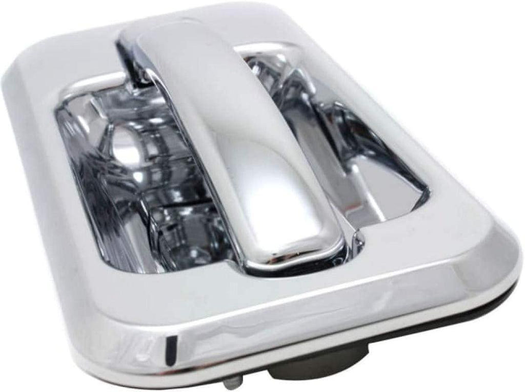 For Hummer H2 Exterior Door Handle Rear, Passenger Side Chrome 2003-2009 | Trim: Base