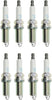 NGK Set of 8 Standard Nickel Spark Plugs Gap 0.039 for Chrysler Dodge Jeep Ram