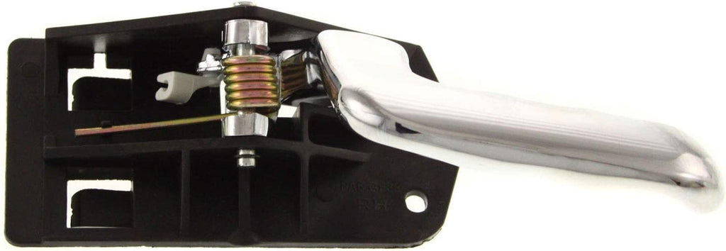 Interior Door Handle Set Compatible with 2000-2006 Chevrolet Tahoe, Fits 2000-2006 GMC Yukon, Fits 2002-2006 Cadillac Escalade Front, Driver and Passenger Side Chrome