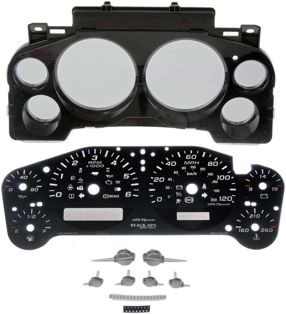 Instrument Cluster Upgrade Kit for Silverado 1500, Sierra 1500+More 10-0111B