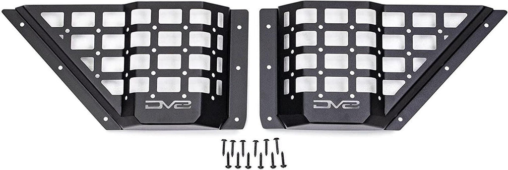 Front Door Pocket Molle Panels for 2021+ Ford Bronco 6Th Gen | Driver & Passenger Side Pair | Increased Capacity of Door Pockets | Compatible with Molle Accessories