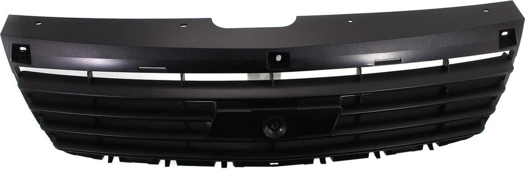 Bumper Grille Compatible with 2006-2008 Chevrolet Malibu Black Shell and Insert