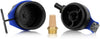 Baffled Oil Catch Can, Blue