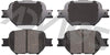 ADVICS AD0817 Disc Brake Pad Set, Black