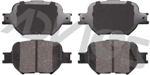 ADVICS AD0817 Disc Brake Pad Set, Black