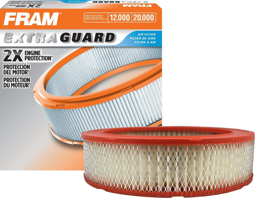 Extra Guard CA176 Replacement Engine Air Filter for Select GMC, Chevrolet, Pontiac, Checker and Volvo Models, Provides up to 12 Months or 12,000 Miles Filter Protection