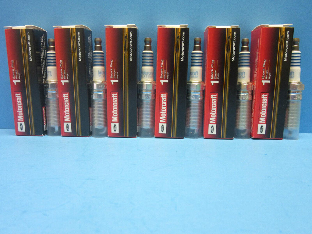 6 Spark Plugs Genuine FORD MOTORCRAFT SP520 OEM CYFS12F5 Platinum 3.5 3.7 V6