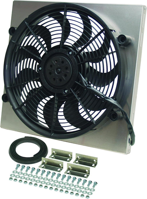 16818 Radiator Fan with Aluminum Shroud Assembly