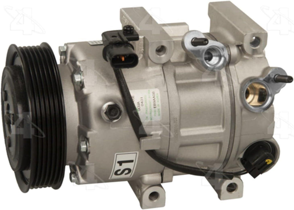 178317 New Halla VS16E Compressor W/Clutch (178317)