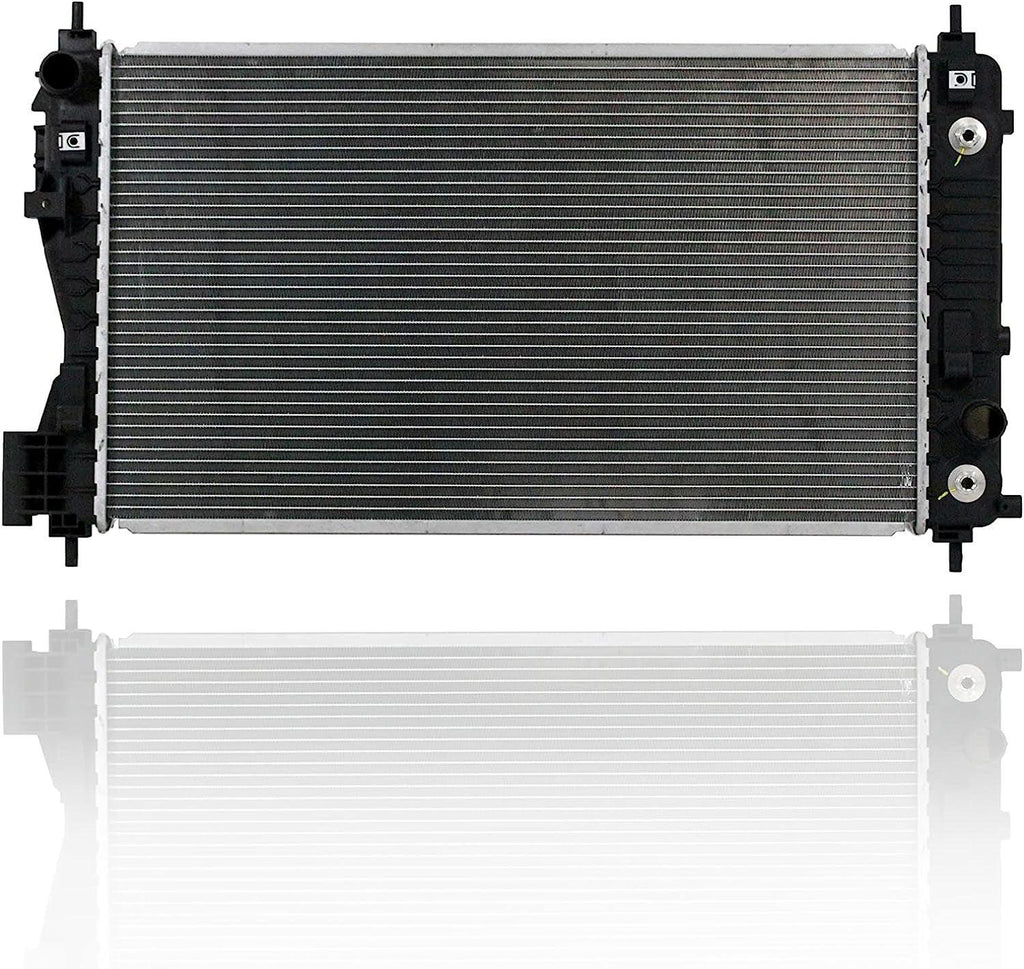 Radiator -  Compatible/Replacement for 13332 13-16 Chevrolet Malibu 2.0, 14-16 Malibu 2.5L, 14-17 Impala 2.5L, 14-17 Regal 2.0L-Base/Premium - Plastic Tank Aluminum Core, 1-Row