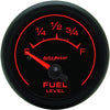 5913 ES 2-1/16" 0-90 Ohms Short Sweep Electric Fuel Level Gauge for GM