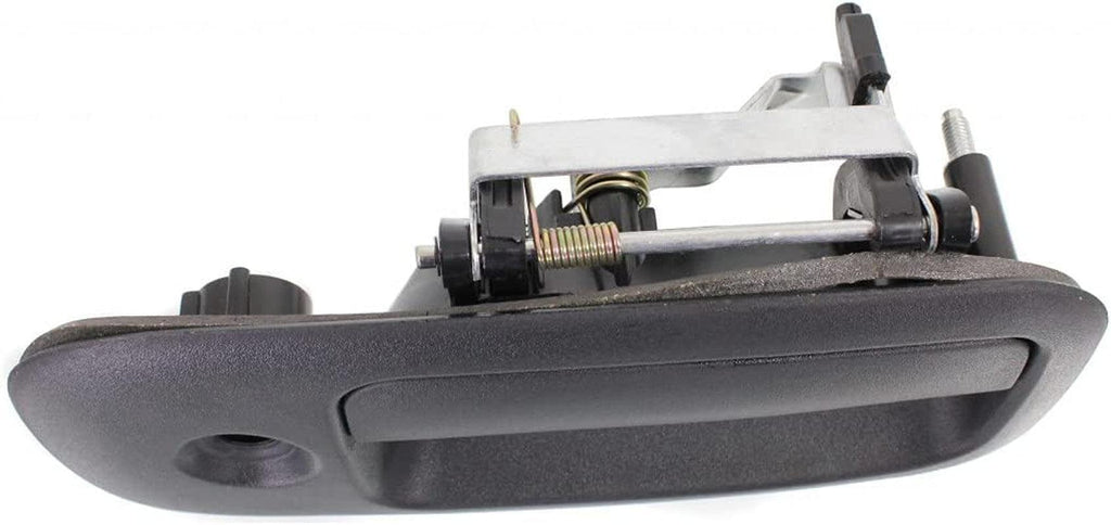 For Chevy Express 1500 Exterior Door Handle Rear Passenger Side - Side Hinged Door Textured Black 2003-2009 | with Key Hole | Trim:All Submodels | GM1521152 | 25989393