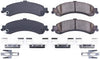 17-834, Z17 Rear Ceramic Brake Pads with Hardware