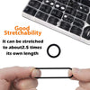 TWCC 32 Size 1440 Pcs O Rings Assortment Kits Metric Nitrile NBR Rubber Washer with Pick and Hook Set for Car Faucet Pressure Plumbing Repair,Air or Gas Sealing Connections,Od 4Mm-50Mm