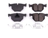 17-1042, Z17 Rear Ceramic Brake Pads with Hardware