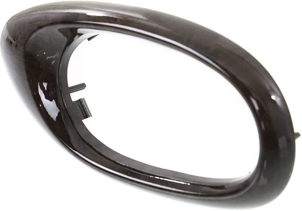 Door Handle Trim Compatible with 2004-2007 Buick Rainier Wood 4-Door, Sport Utility Front or Rear, Driver Side