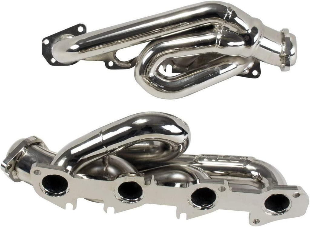 BBK 4009 1-3/4" Shorty Tuned Length Performance Exhaust Headers for Dodge Ram Truck 5.7L Hemi - Chrome Finish