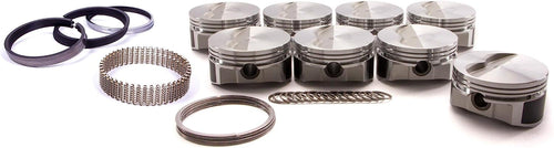 Pro-Tru PTS506A3 SBC F/T Piston Set 4.030 Bore -7Cc