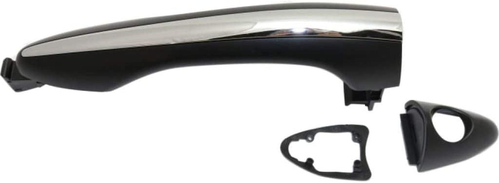 for Kia Optima Exterior Door Handle Front, Driver Side Primed (2012-2015) | with Key Hole| Trim:All Submodels