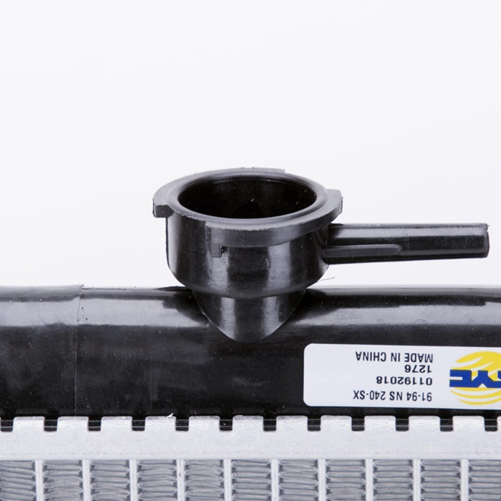 1276 Compatible with NISSAN 240SX 1-Row Plastic Aluminum Replacement Radiator