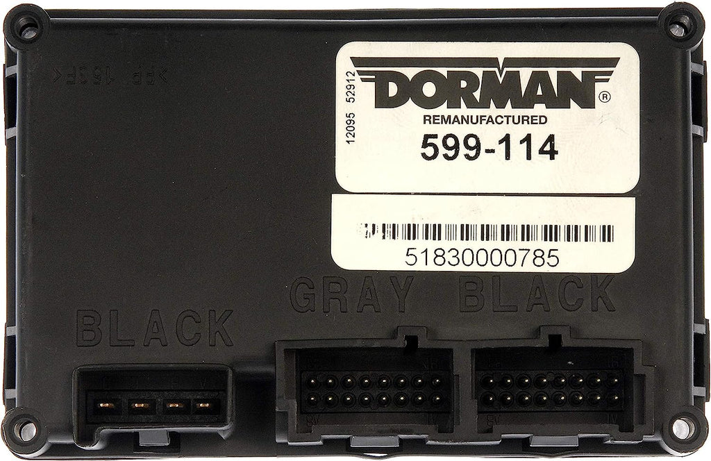 Dorman 599-114 Remanufactured Transfer Case Control Module Compatible with Select Chevrolet / GMC Models