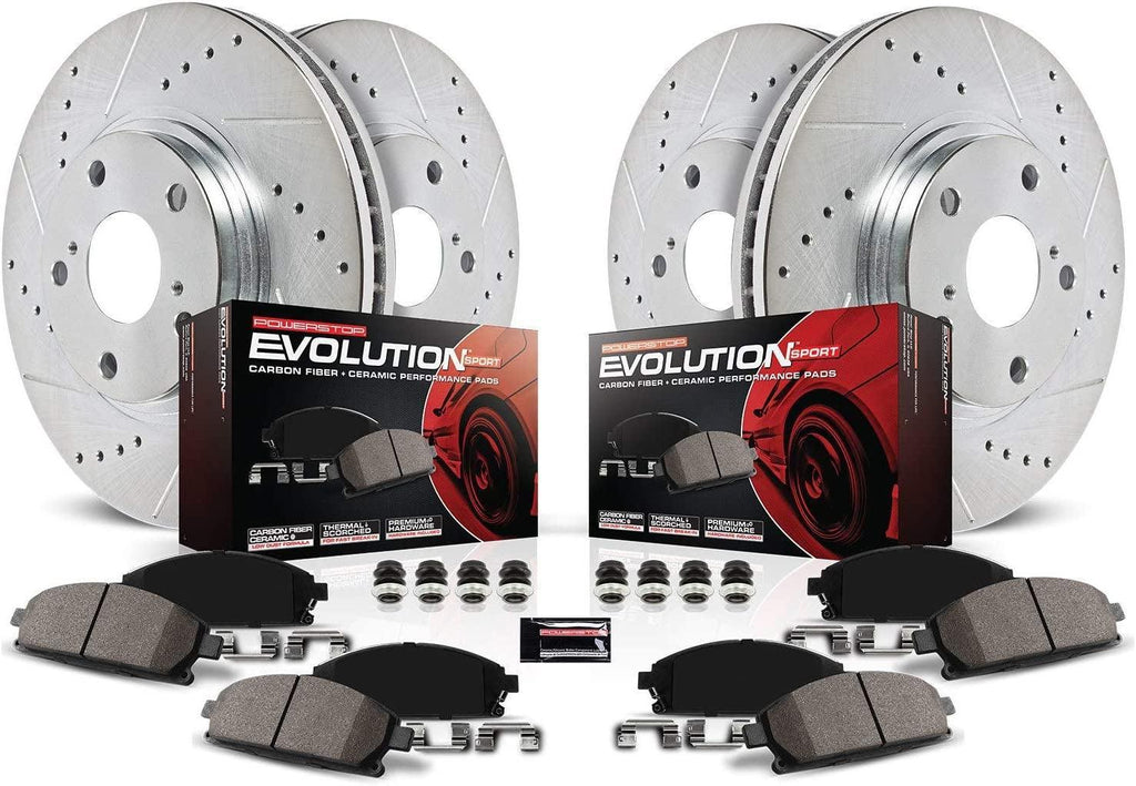 K7609 Front & Rear Z23 Evolution Sport Brake Upgrade Kit
