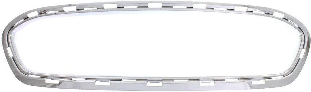 Evan-Fischer Grille Molding Compatible with Ford Fiesta 11-13 Front Bumper Hatchback/(Sedan Se/Sel/Titanium Models) CAPA