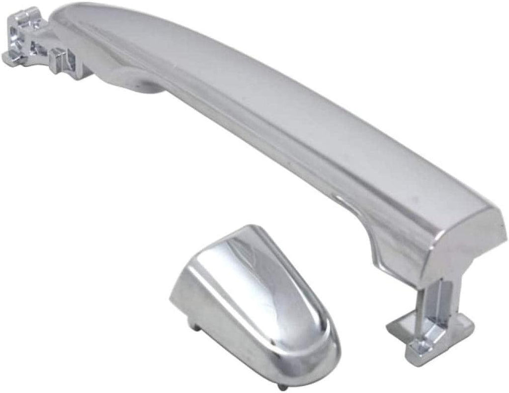 for Lexus Rx400H Exterior Door Handle Rear, Driver or Passenger Side Chrome (2006 2007 2008) | Trim: Base