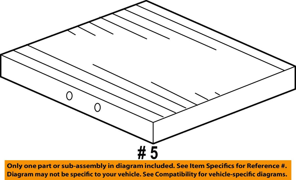 Genuine  80292-SDA-407 Filter Element