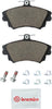 Brembo Front Disc Brake Pad Set for S40, V40 (P86017N)