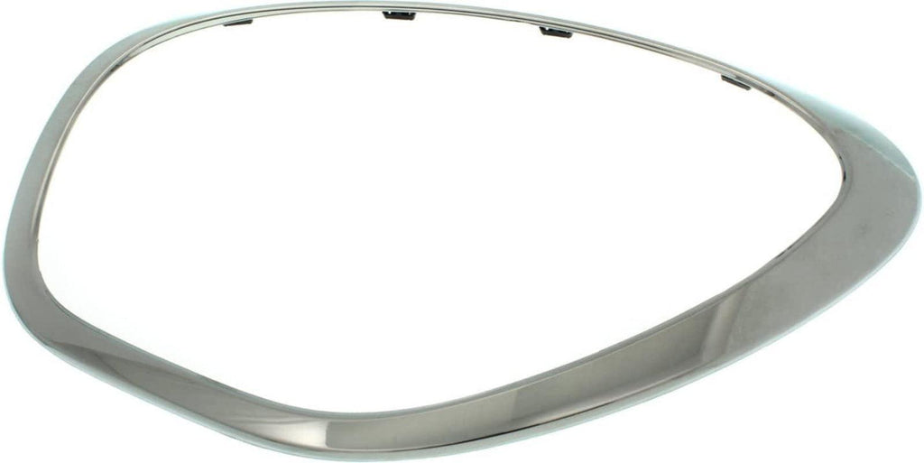 Driver and Passenger Side Headlight Bezel Set of 2 Compatible with 2011-2016 Mini Cooper Countryman & 2013-2016 Cooper Paceman Black Interior - MC2507103, MC2506103