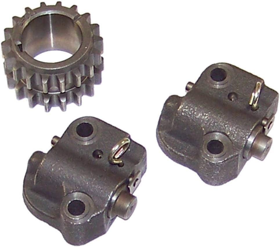 DNJ TK458 Timing Chain Kit for 1995-2000/ Ford, Jaguar, Mazda, Mercury/Contour, Cougar, MPV, Mystique, S-Type / 2.5L, 3.0L / DOHC / V6 / 24V / 155Cid, 181Cid, 2497Cc / AJ27