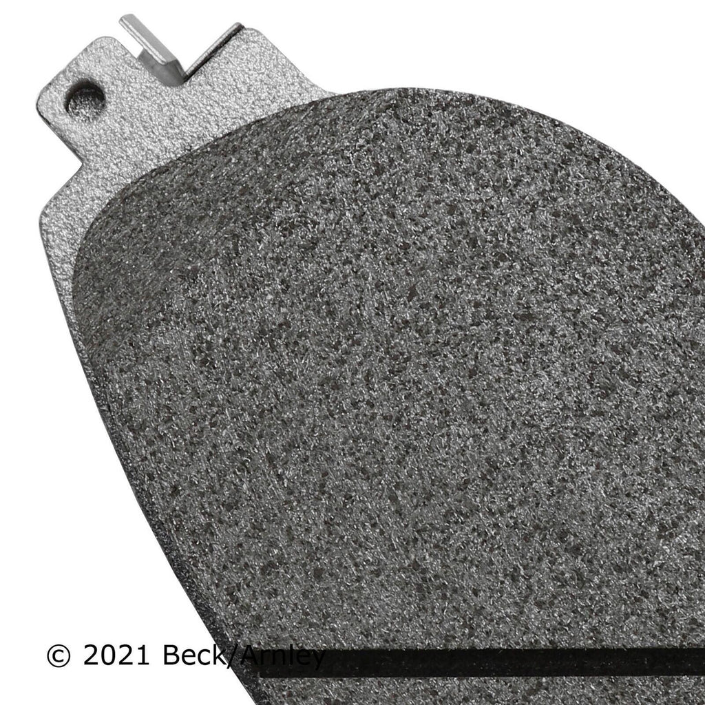 Beck Arnley Front Disc Brake Pad Set for GTI, Jetta, S3, Golf R (085-2123)