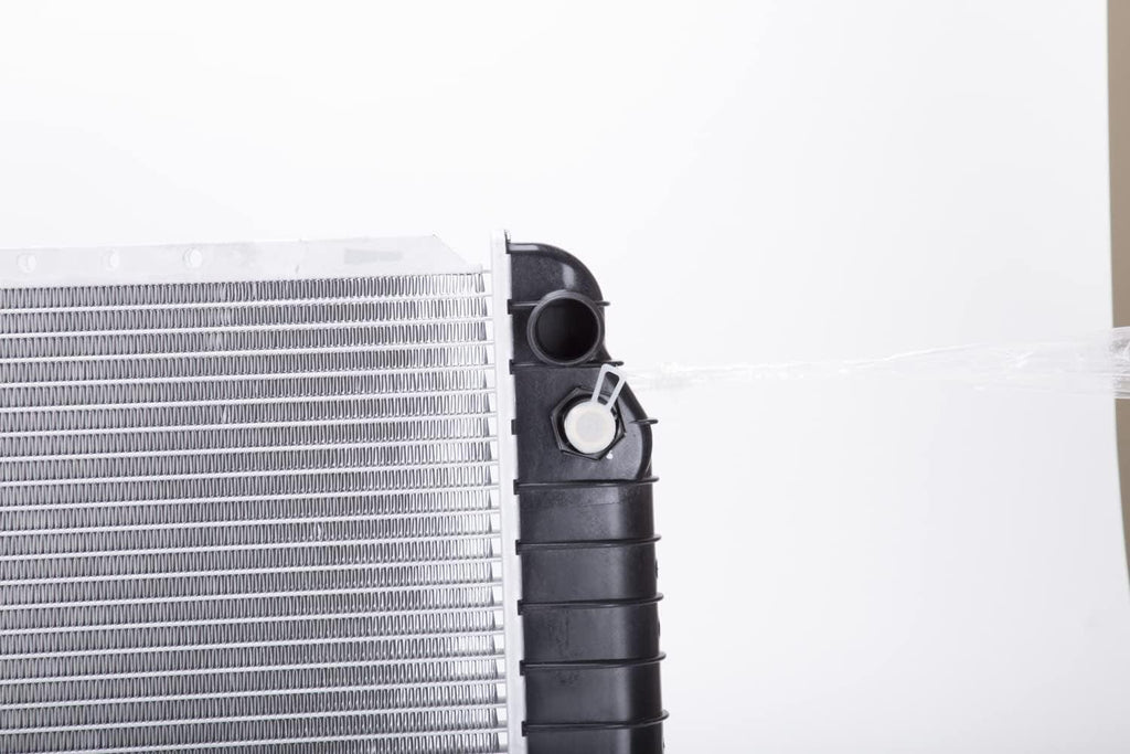 2261 Compatible with CHEVROLET S10 Pickup 1-Row Plastic Aluminum Replacement Radiator , Black