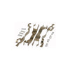 Carlson Disc Brake Hardware Kit for Fiat 13187