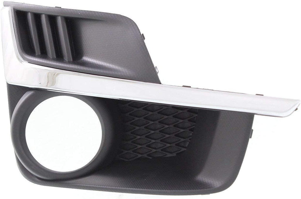 Fog Lamp Molding Compatible with 2015-2016 Subaru Impreza with Fog Lamp Hole Sedan/Wagon Passenger and Driver Side