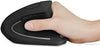 Anker 2.4G Wireless Vertical Ergonomic Optical Mouse, 800 / 1200 /1600 DPI, 5 Buttons for Laptop, Desktop, PC, Macbook - Black