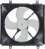 600170 Cooling Fan Assembly Compatible with 1997-2001 Honda CRV , Black