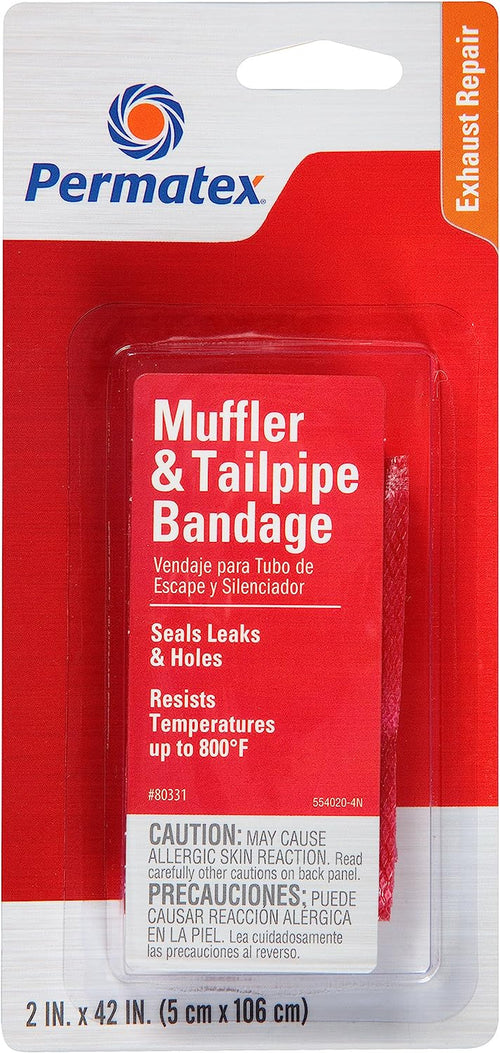 Permatex 80331-12PK Muffler and Tailpipe Bandage, 84 Sq. In. (Pack of 12)